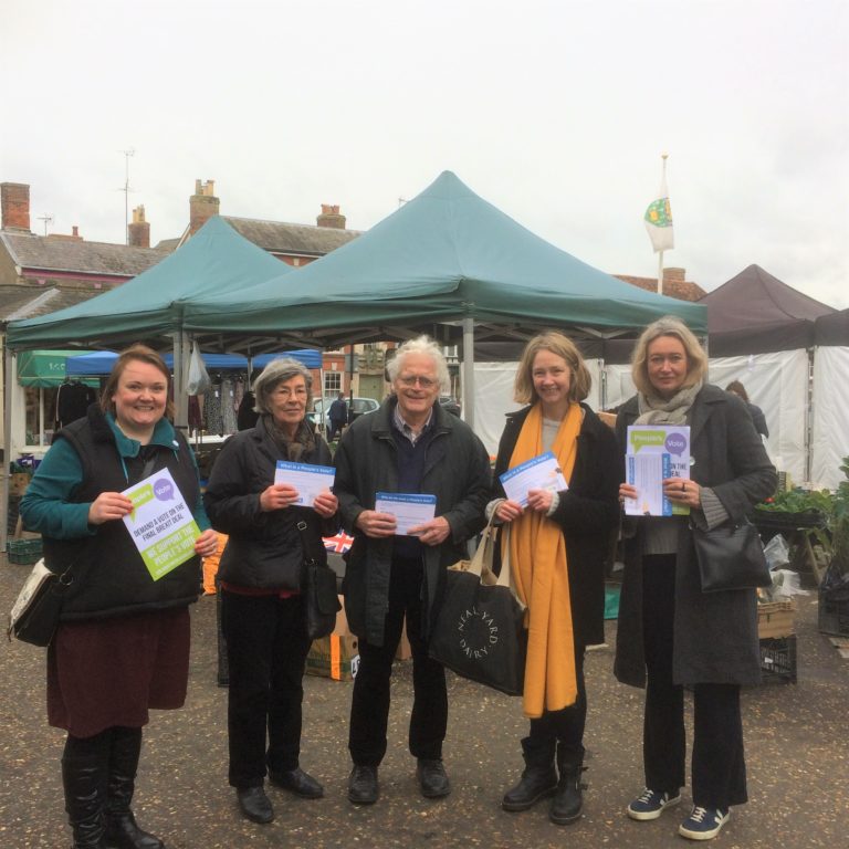 Framlingham Street Stall & Brexitometer